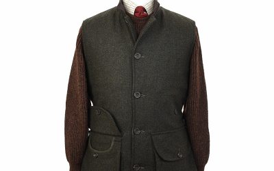 Men’s Field Nehru Gilet Forest