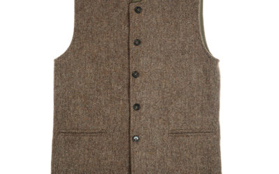 Tweed Nehru Gilet